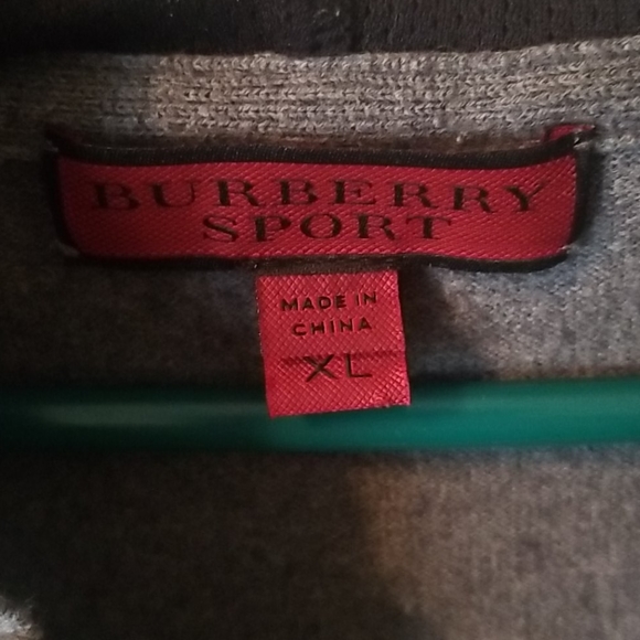 Burberry Sport hooded long sleeve zip up - Picture 3 of 7